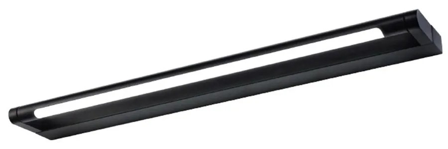 Φωτιστικό Μπάνιου Επιτοίχιο Bati PN283LED62BK Led 12W 780Lm 3000K 62x10x2,5cm Black Aca