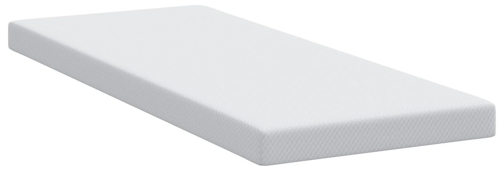 vidaXL Στρώματα Λευκό 70 x 200 cm 100% ύφασμα πολυεστέρα με τζακάρ