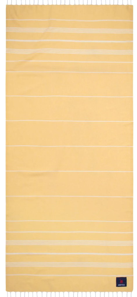 Παρεό (80x180) Greenwich Polo Club Beach 3809 Yellow