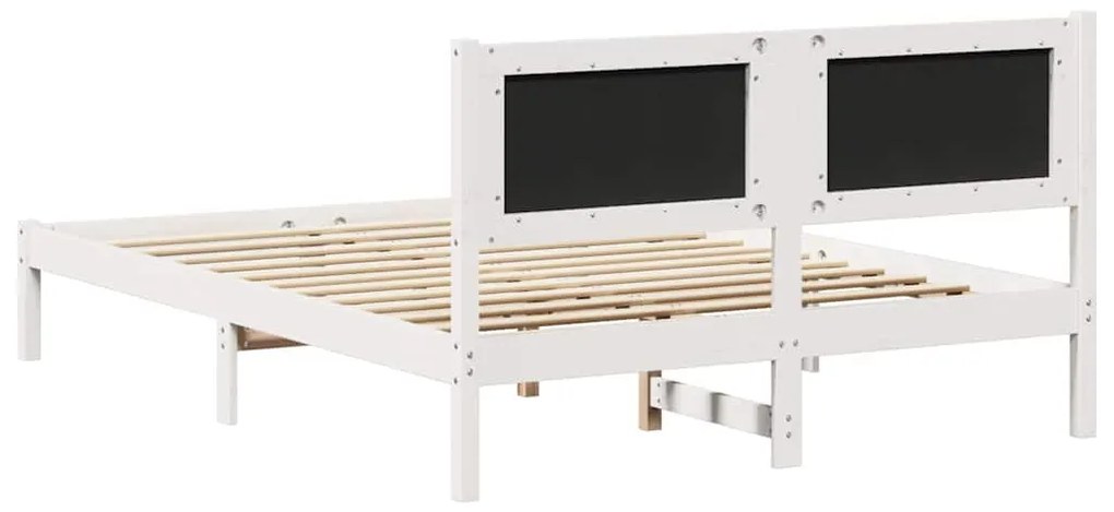 vidaXL Σκελετός Κρεβατιού με κεφαλάρι Ανοιχτό γκρι 160 x 200 cm