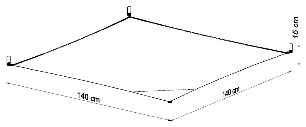 Sollux Φωτιστικό οροφής Luna 6,ύφασμα,6xG13/8,5w