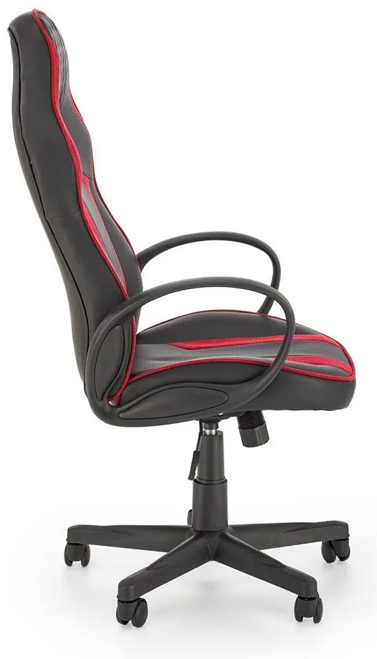 ΚΑΡΕΚΛΑ ΓΡΑΦΕΙΟΥ / GAMER RAG ΜΑΥΡΟ / ΚΟΚΚΙΝΟ 61x70x112-121cm