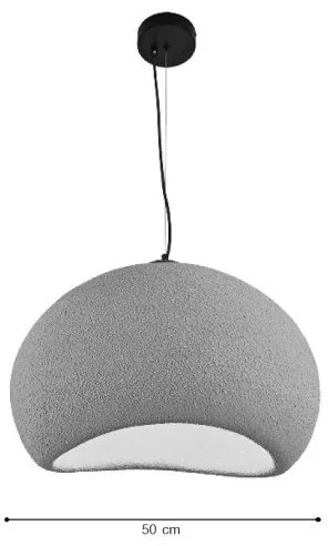 Κρεμαστό Φωτιστικό Οροφής E27 IP20 Γκρι 4053-B Inlight-4053-B-Γκρι 4053-B