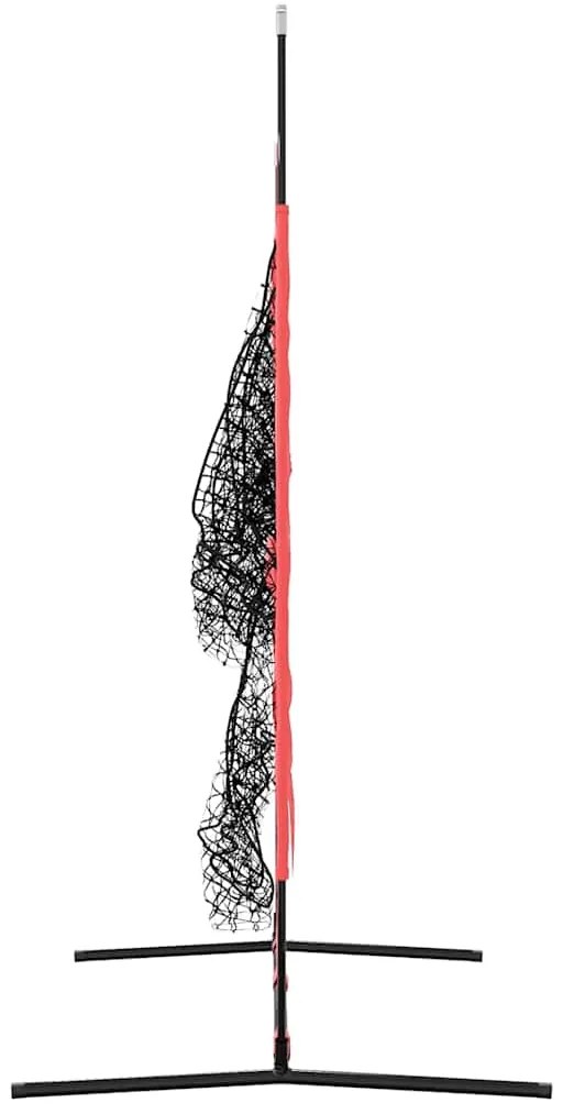 vidaXL Δίχτυ προπόνησης μπέιζμπολ Μαύρο 214,5 x 89,5 x 181 εκ.