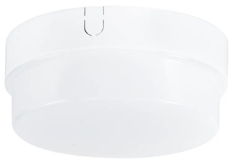 GloboStar® REVANO 61013 LED Πλαφονιέρα Οροφής Στρόγγυλη Φ12 12W 1080lm 180° AC 220-240V Αδιάβροχη IP54 Φ12 x Υ4.5cm Θερμό Λευκό 2700K - 2 Χρόνια Εγγύηση