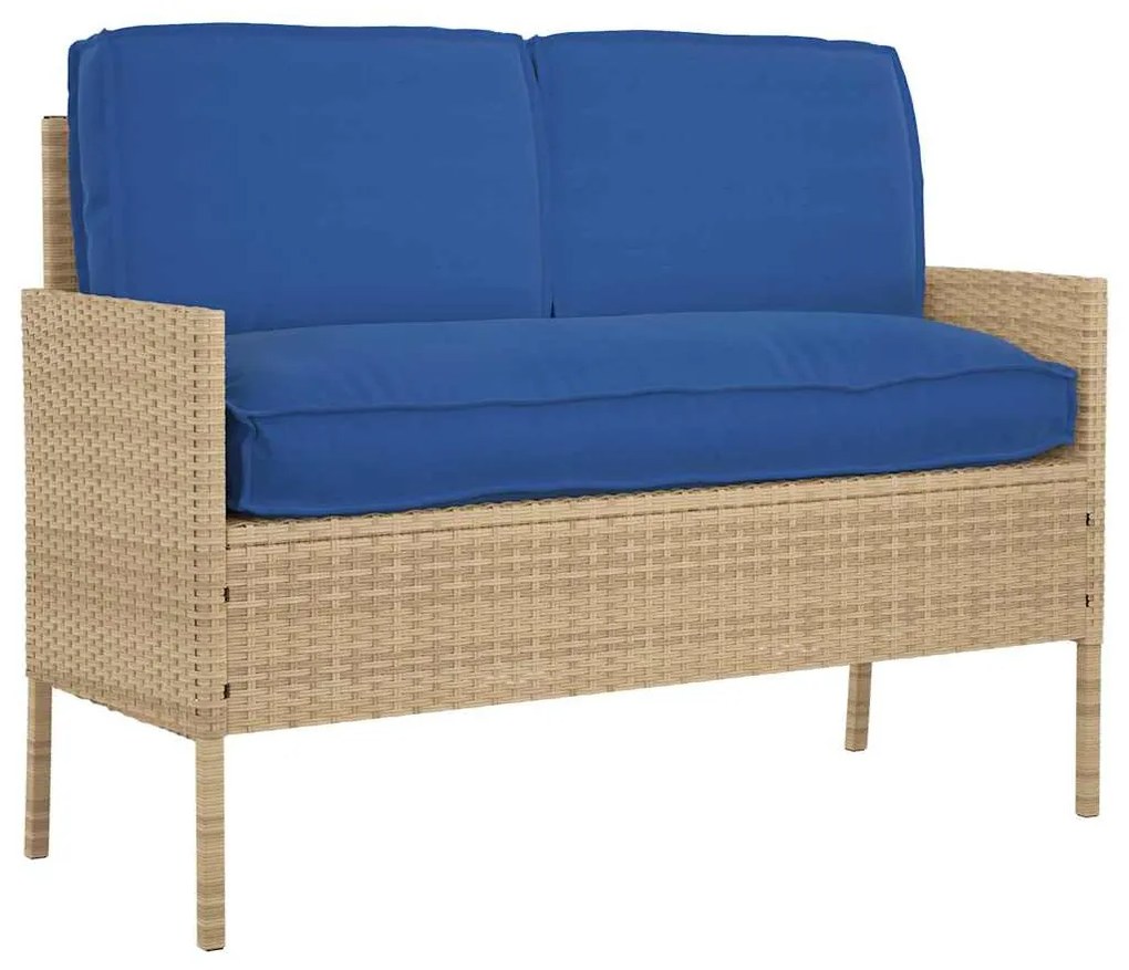 vidaXL Σετ Μαξιλαριών Πάγου 3 pcs Βασιλικό Μπλε 120 x 50 x 12 εκ.