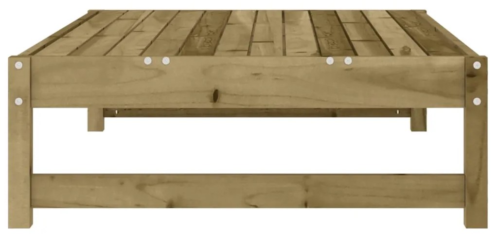 vidaXL Υποπόδιο Κήπου 120 x 80 εκ. από Εμποτισμένο Ξύλο Πεύκου