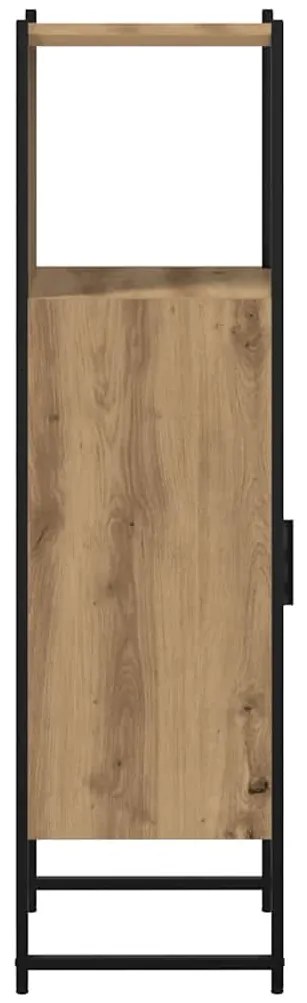 vidaXL Ντουλάπι μπάνιου Δρυς τεχνίτης 33x33x120,5 cm
