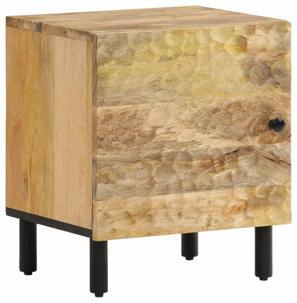 vidaXL Κομοδίνο 40 x 33 x 46 εκ. από Μασίφ Ξύλο Μάνγκο