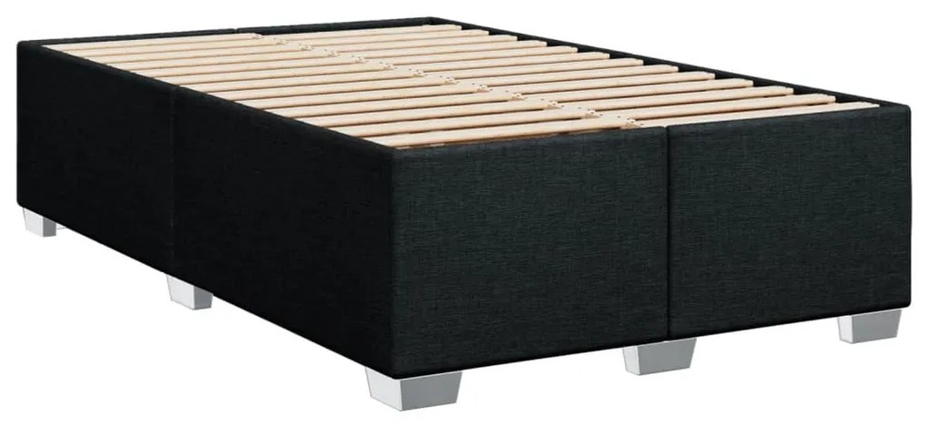 ΚΡΕΒΑΤΙ BOXSPRING ΜΕ ΣΤΡΩΜΑ ΜΑΥΡΟ 120X200 ΕΚ. ΥΦΑΣΜΑΤΙΝΟ 3292764