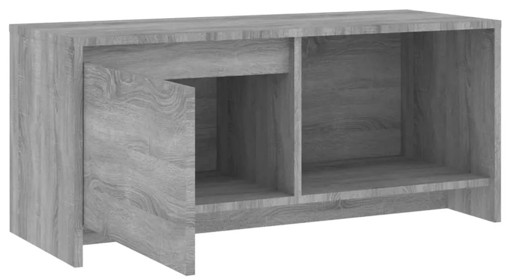 vidaXL Έπιπλο Τηλεόρασης Γκρι Sonoma 90x35x40 εκ. Επεξεργ. Ξύλο