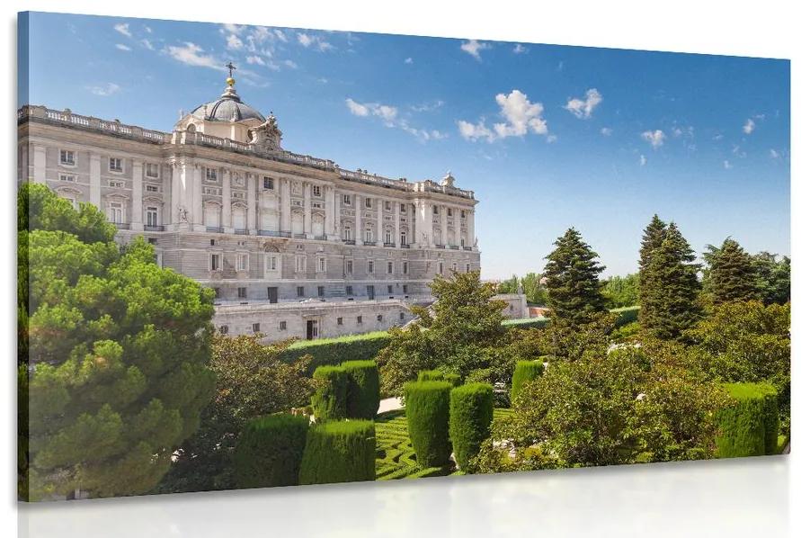 Εικόνα του Βασιλικού Παλατιού στη Μαδρίτη - 120x80