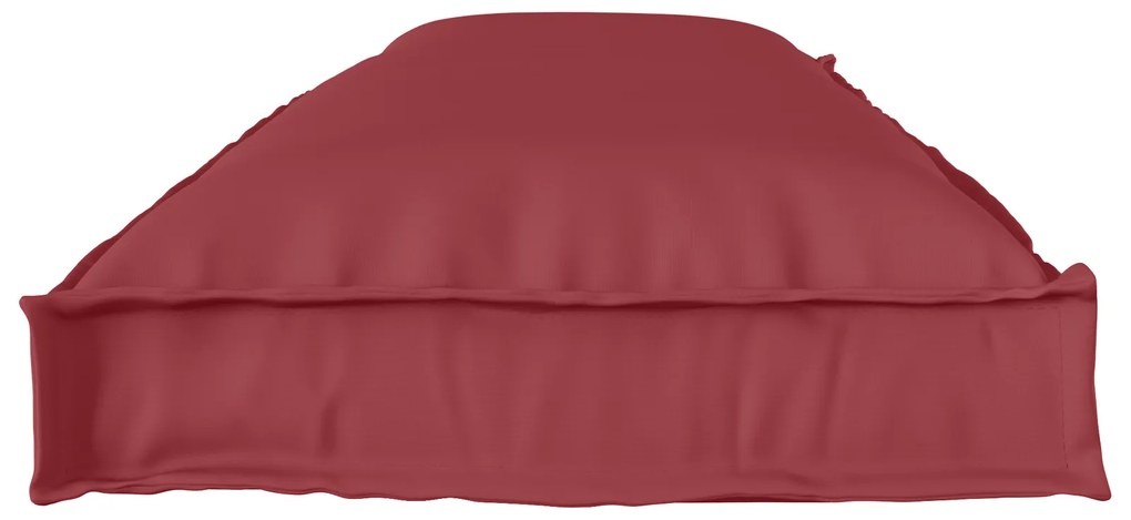 vidaXL Μαξιλάρι Παλέτας για Παγκάκι Μπορντό 150x40x8 εκ. Ύφασμα Oxford
