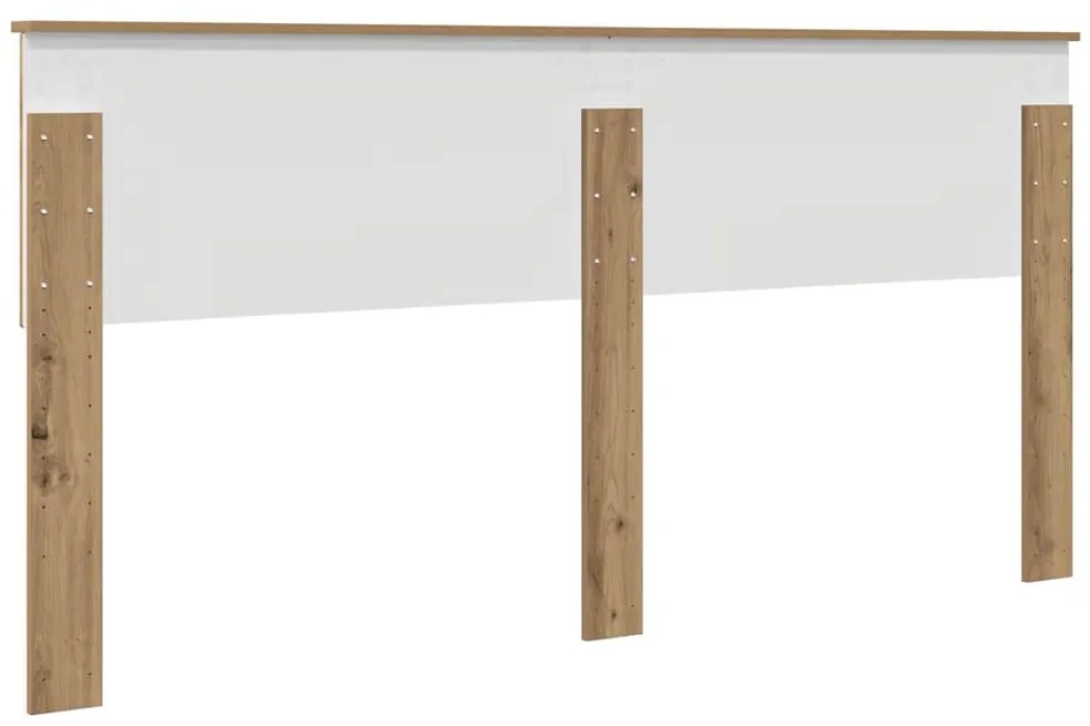 vidaXL Κεφαλάρι με κεφαλάρι Artisan Oak 180 cm Επεξεργασμένο ξύλο