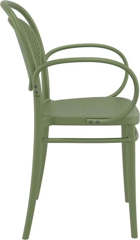 ΠΟΛΥΘΡΟΝΑ ΠΟΛ/ΝΙΟΥ ΜΑΡΣΕΛ XL OLIVE GREEN 57Χ52Χ85εκ.