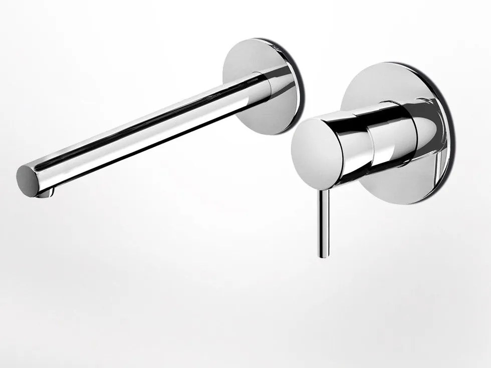 Eurorama Tonda Chrome Μπαταρία Νιπτήρος Εντοιχισμού 2 Οπών 145904-100
