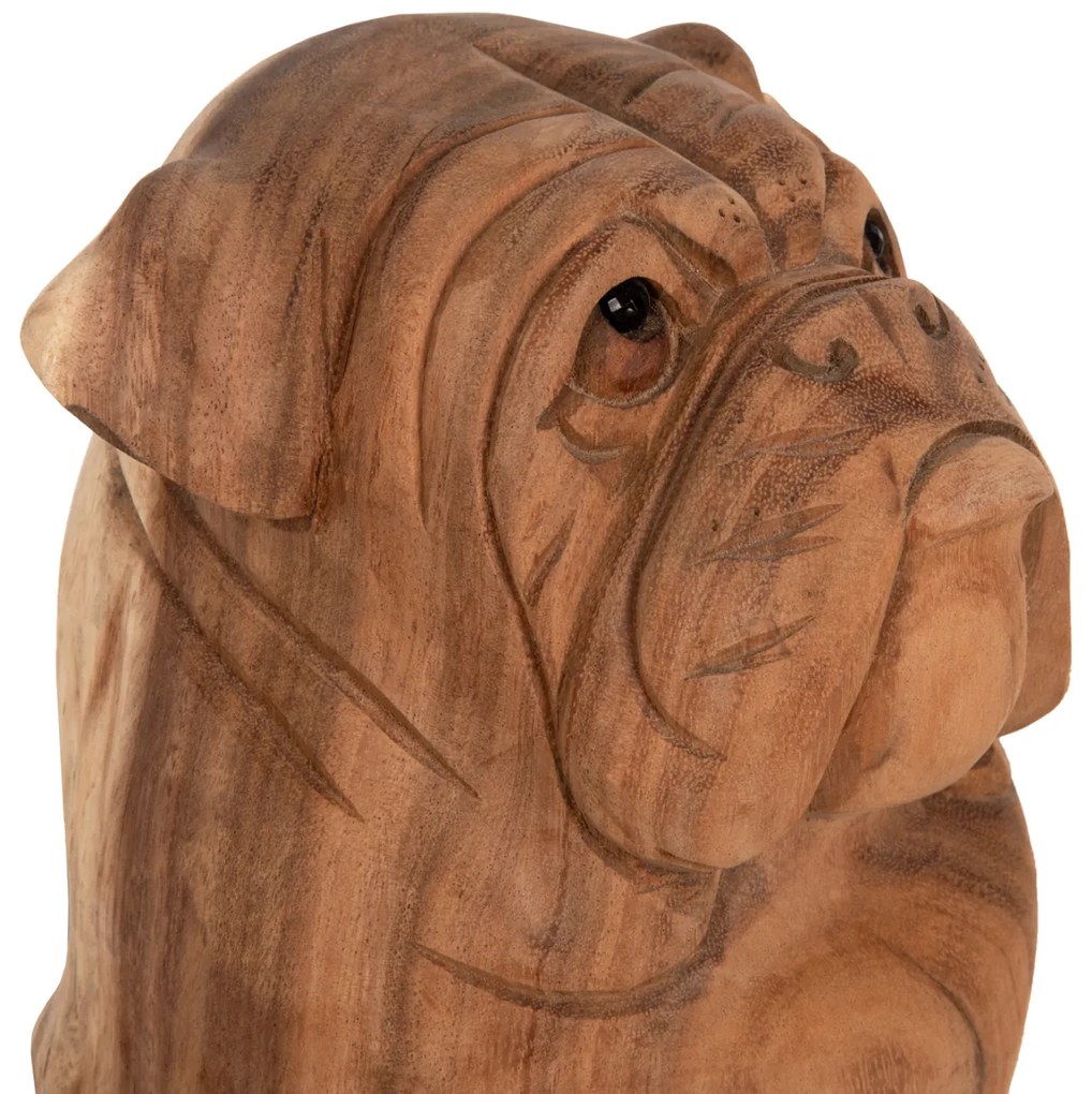ΔΙΑΚΟΣΜΗΤΙΚΟ ΔΑΠΕΔΟΥ HM7926 DOZER BULLDOG ΞΥΛΟ SUAR ΣΕ ΦΥΣΙΚΟ ΧΡΩΜΑ 20x17x30Υεκ.