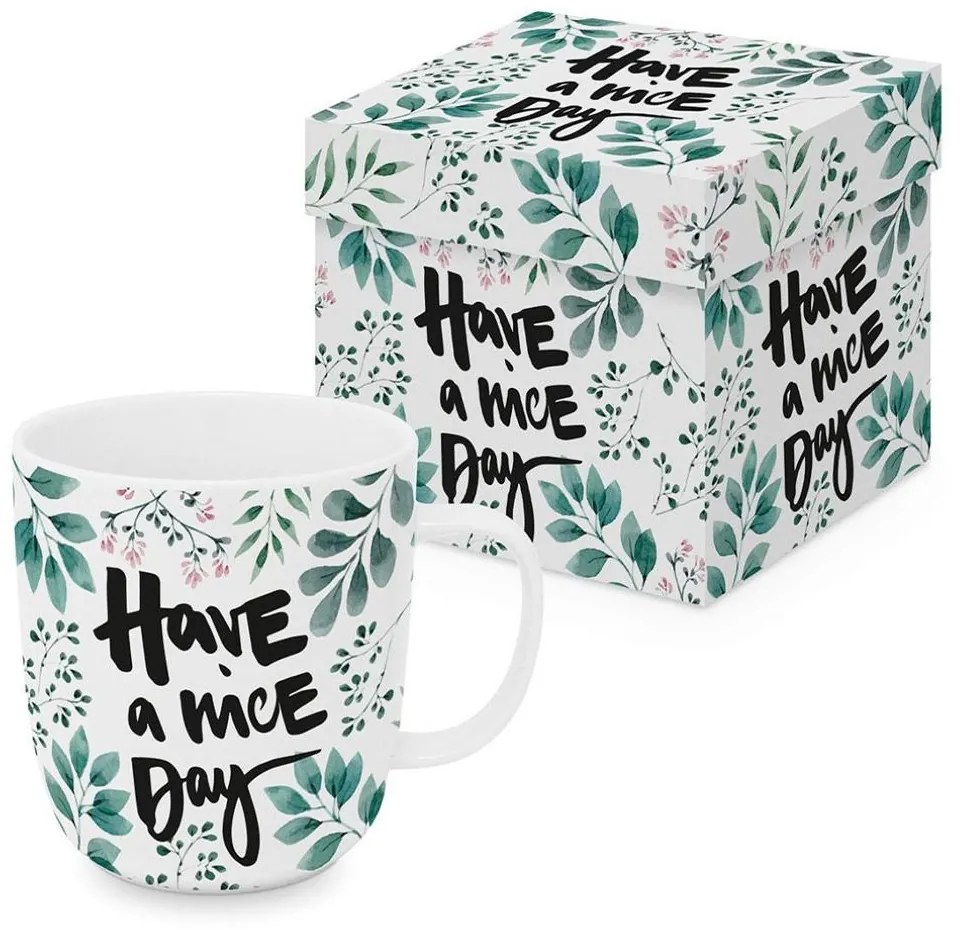 Κούπα Have A Nice Day 604500 400ml Φ9x10cm Multi Paperproducts Design Πορσελάνη