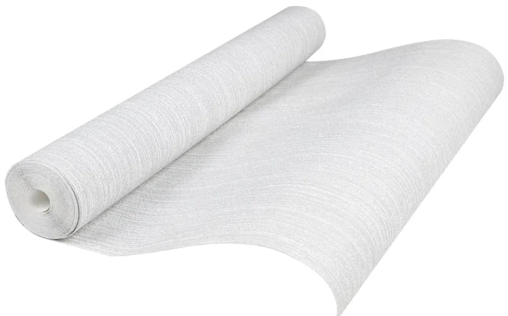 vidaXL Ταπετσαρία 3D Μονόχρωμη Γκρι 10x0,53μ Non-woven