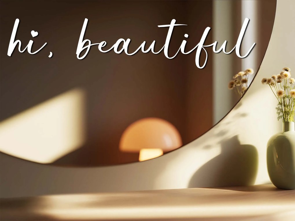 Αυτοκόλλητο για καθρέφτη S20 – Hi, beautiful