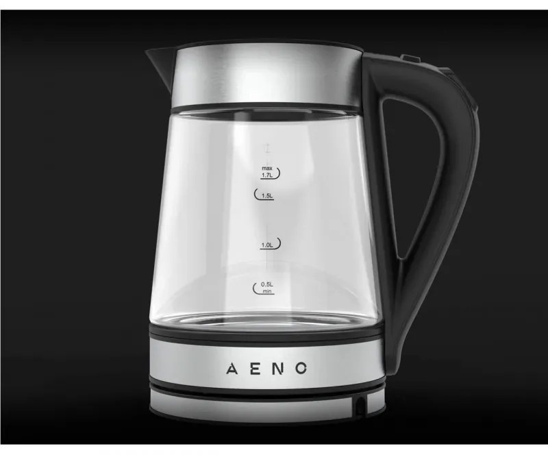 Βραστήρας AENO AEK0001S, 2200W, 1700 l, Γυάλινος, Wi-Fi, Strix, Μαύρο