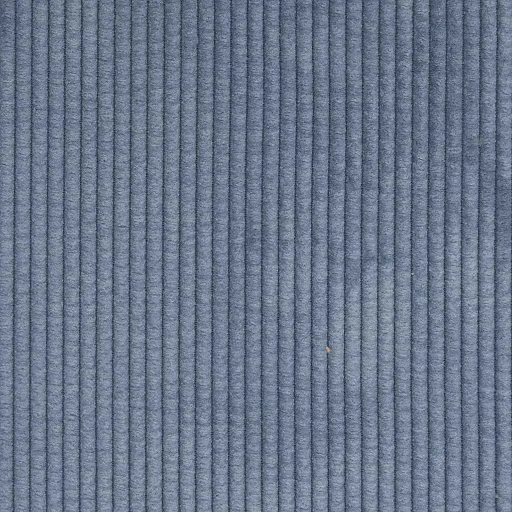 vidaXL Καναπές-καρέκλα με μπράτσα Μπλε 54 εκ. Κορδόνι ύφασμα