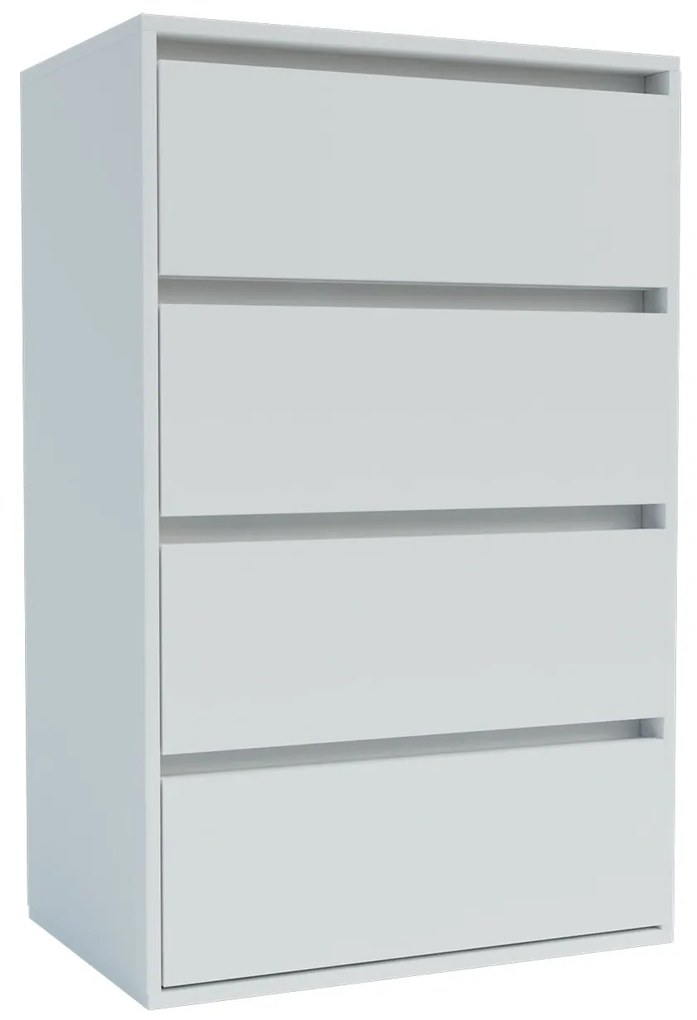 Συρταριέρα Idea Λευκό 80x42x100cm