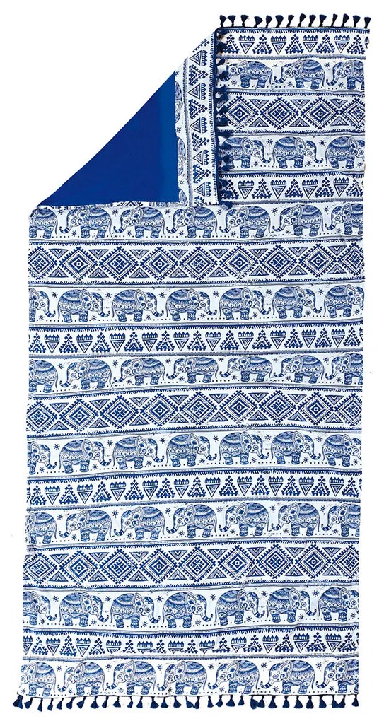 Πετσέτα Θαλάσσης - Παρεό (90x180) Kentia Stylish Maitai 232 Blue