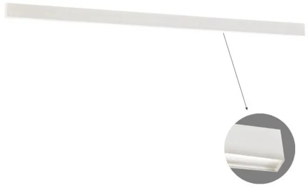 Γραμμικό Οροφής L3380 4000K Λευκό Microprismatic Dim. Ciba 3916-01338-4-W-M-D4 Viokef 3916-01338-4-W-M-D4 Λευκό