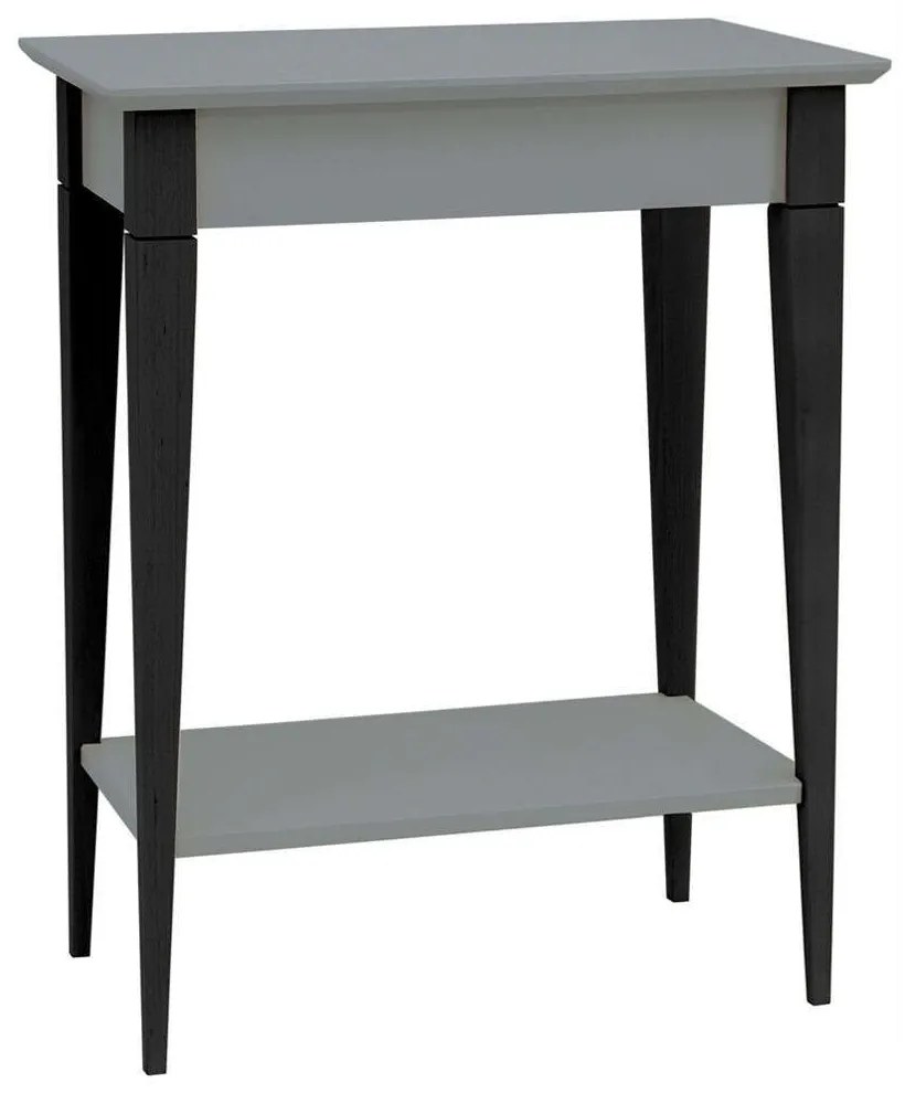 Κονσόλα Mimo S MIMOCSBL6 65x35x74cm Concrete-Black Mdf, Wood