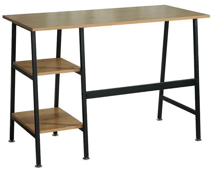 Γραφείο Edge 2084 Fylliana Μεταλλικό Sonoma - Artisan 110x50x75 εκ. 110x50x75 εκ.