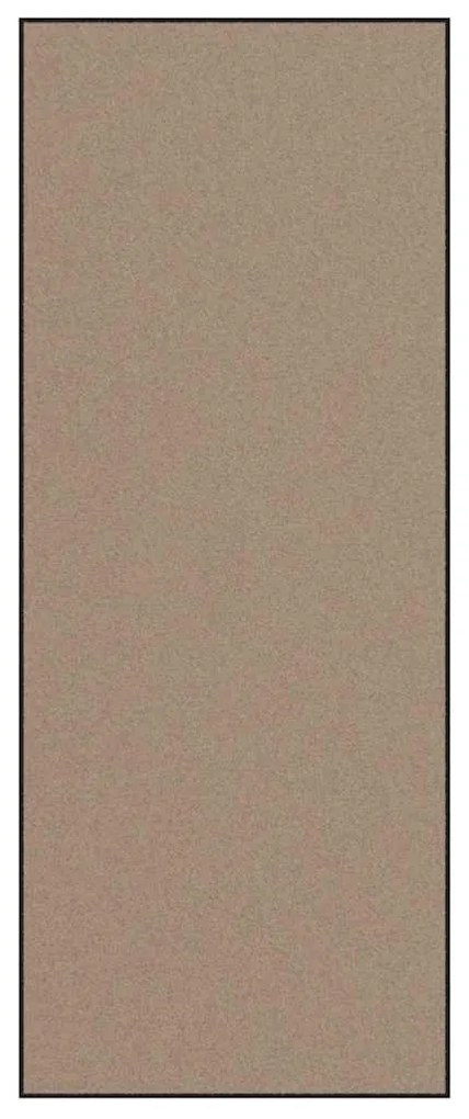 vidaXL Χαλάκι Εξώπορτας Μπεζ και Μαύρο 120 x 300 cm