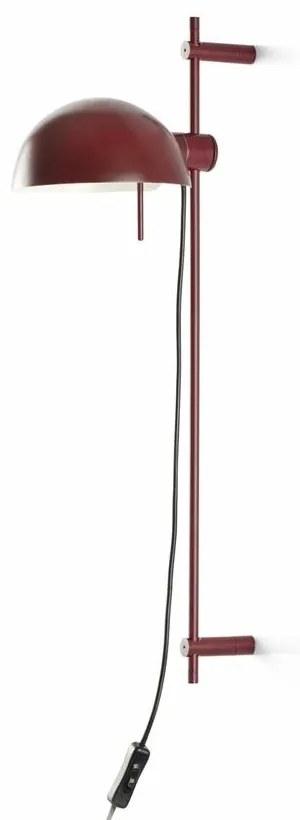 Φωτιστικό Τοίχου Matilda 20510-138 1xE14 16,6x60cm Garnet Faro Barcelona