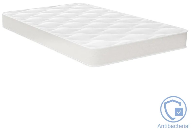 207-000012 Στρώμα Fix Pad Chic Strom μονής όψης 18-19cm 120x200εκ BONNEL SPRING - FOAM  - FABRIC PLP WHITE, 1 Τεμάχιο