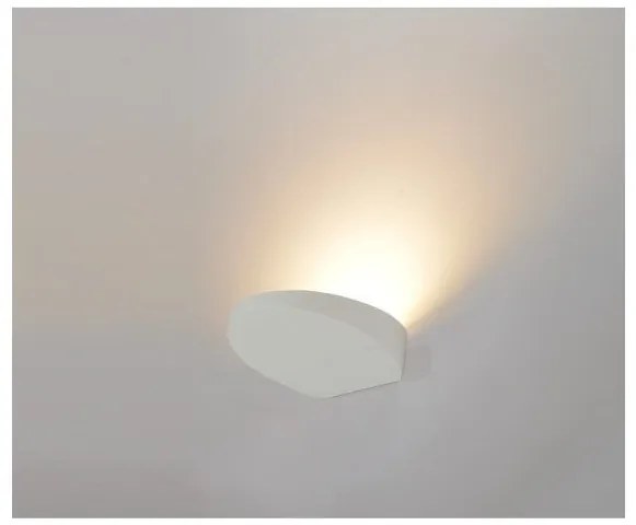 Απλίκα Φωτιστικό Τοίχου LED 6W Αλουμίνιο Luma Lighting-123-01450-17-white-Λευκό 123-01450-17-white