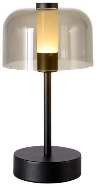 Επαναφορτιζόμενο επιτραπέζιο φωτιστικό LED - Touch Control - 43-9 - 430187 - Black-430187_b
