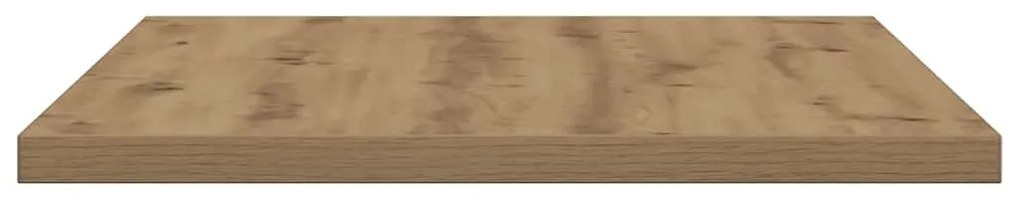 vidaXL Ράφια Τοίχου 4 τεμ. Artisan Δρυς 60x30x1,5εκ. από Επεξεργ. Ξύλο