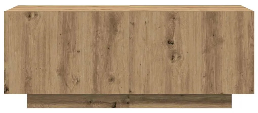 vidaXL Έπιπλο Τηλεόρασης Artisian Δρυς 100x35x40 εκ Επεξεργασμένο Ξύλο