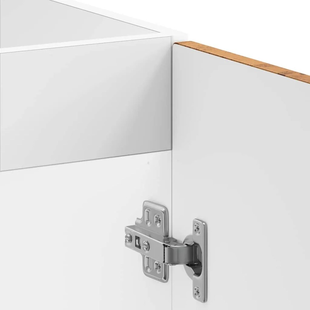 vidaXL Ντουλάπα Κουζίνας με αποθήκευση 2 pcs Καφέ 80 x 46 x 81.5 εκ