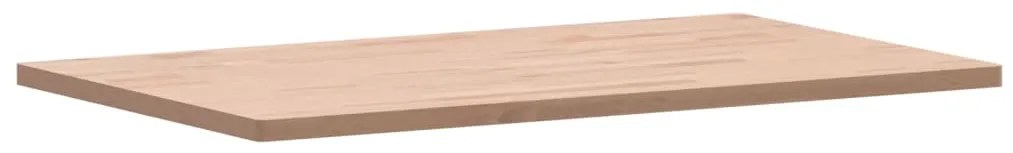 vidaXL Επιφάνεια Τραπεζιού Ορθογώνια 100x60x2,5 εκ. Μασίφ Ξύλο Οξιάς