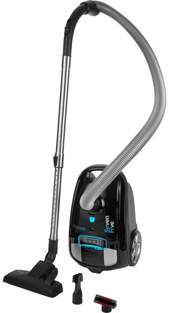 Ηλεκτρική Σκούπα Sencor SVC 7500BK 3AAA ECO 750W Yψηλής Aπόδοσης με Σακούλα HEPA H13