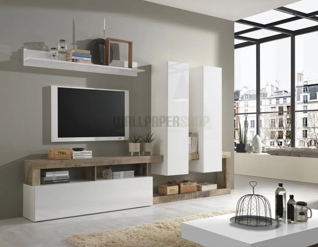 ΜΠΟΥΦΕΣ ΞΥΛΟ ΑΚΑΚΙΑΣ ΚΑΦΕ 145x87x45