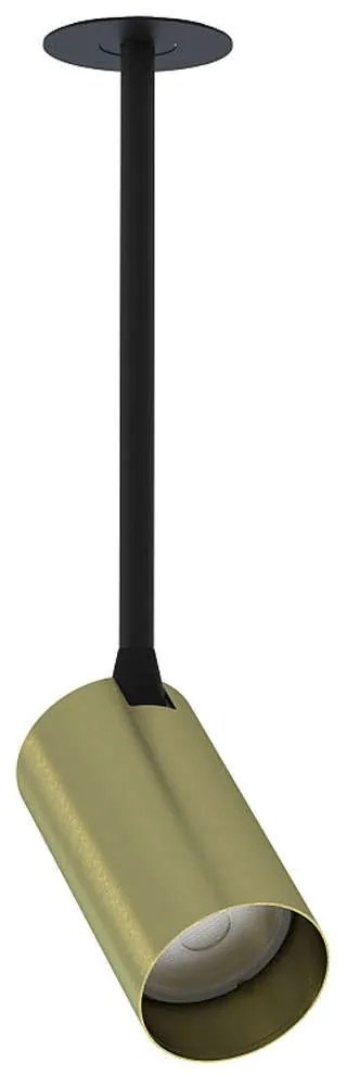 Φωτιστικό Οροφής - Σποτ Mono Surface Long S 7741 1xGU10 10W Solid Brass Nowodvorski Metal, Plastic
