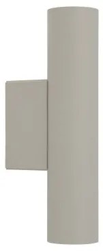 Απλίκα Φωτιστικό Τοίχου 2xGU10 10W IP20 Fourty Wall Nowodvorski-10890-Γκρι 10890