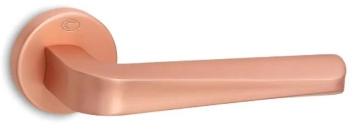 Convex 2205 Ματ Χαλκός Δεξιά χειρολαβή με ροζέτα και επιστόμιο κυλίνδρου