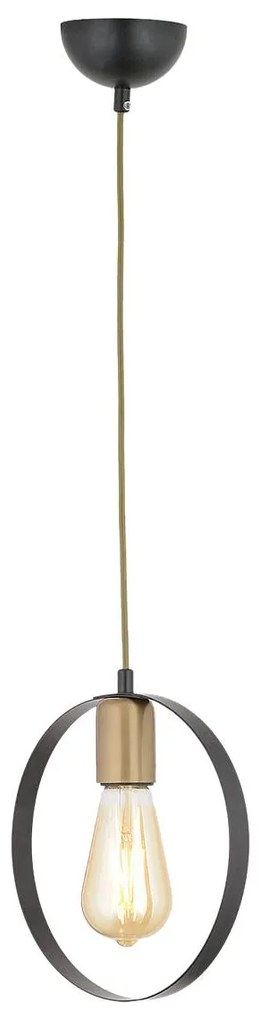 Φωτιστικό Κρεμαστό HALK Αντικέ Μέταλλο 21x80cm
