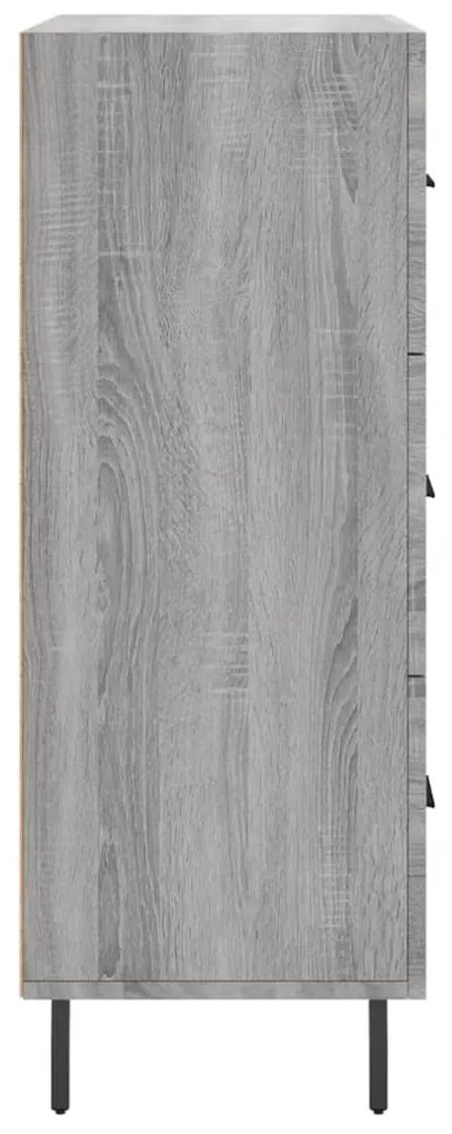 Ντουλάπι Γκρι Sonoma 69,5 x 34 x 90 εκ. από Επεξεργασμένο Ξύλο 827874