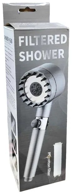 Τηλέφωνο Κεφαλή Ντους Μπάνιου με Φίλτρο - Turbocharged Shower Head