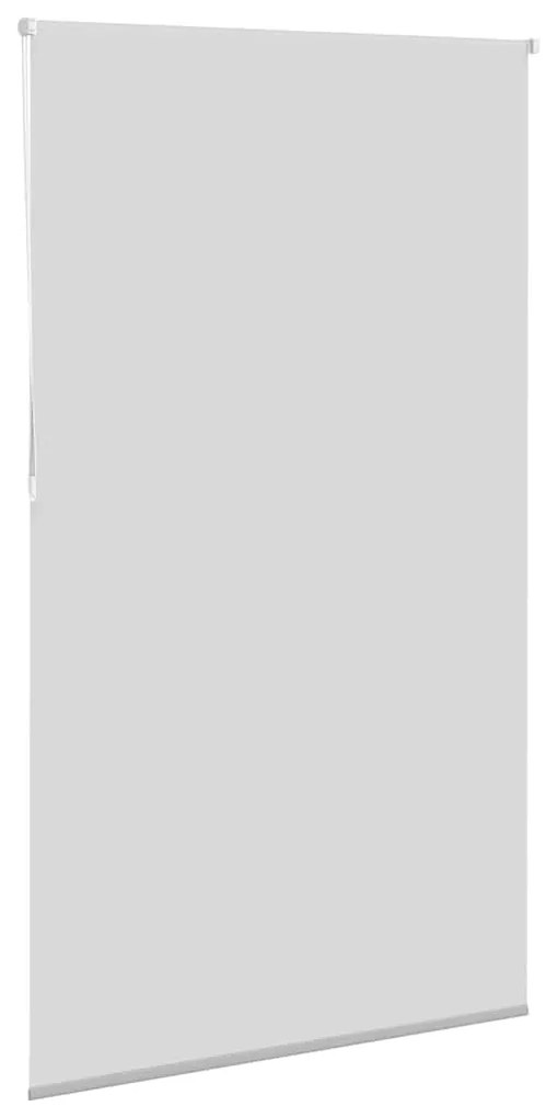 vidaXL Roller Blind Blackout ανοιχτό γκρι 130x210 cm Πλάτος υφάσματος