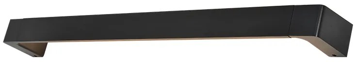 Φωτιστικό Επίτοιχο Aca ZD810418LEDBK FOGA Μαύρο Ματ (Black Mat) 3000K
